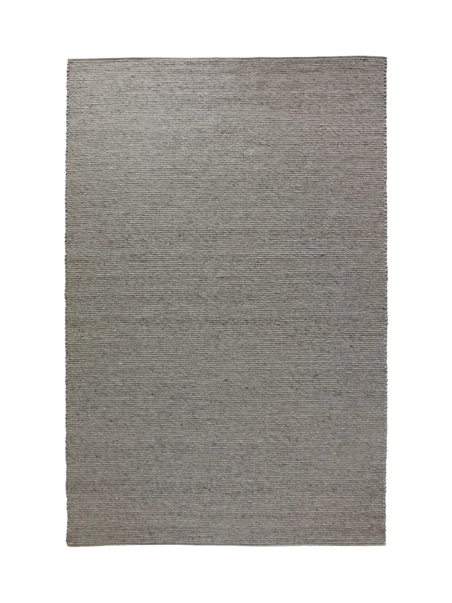 
Handgeknüpfter, hochwertiger Wollteppich „Wooland“ 300 x 400 cm - Grau
