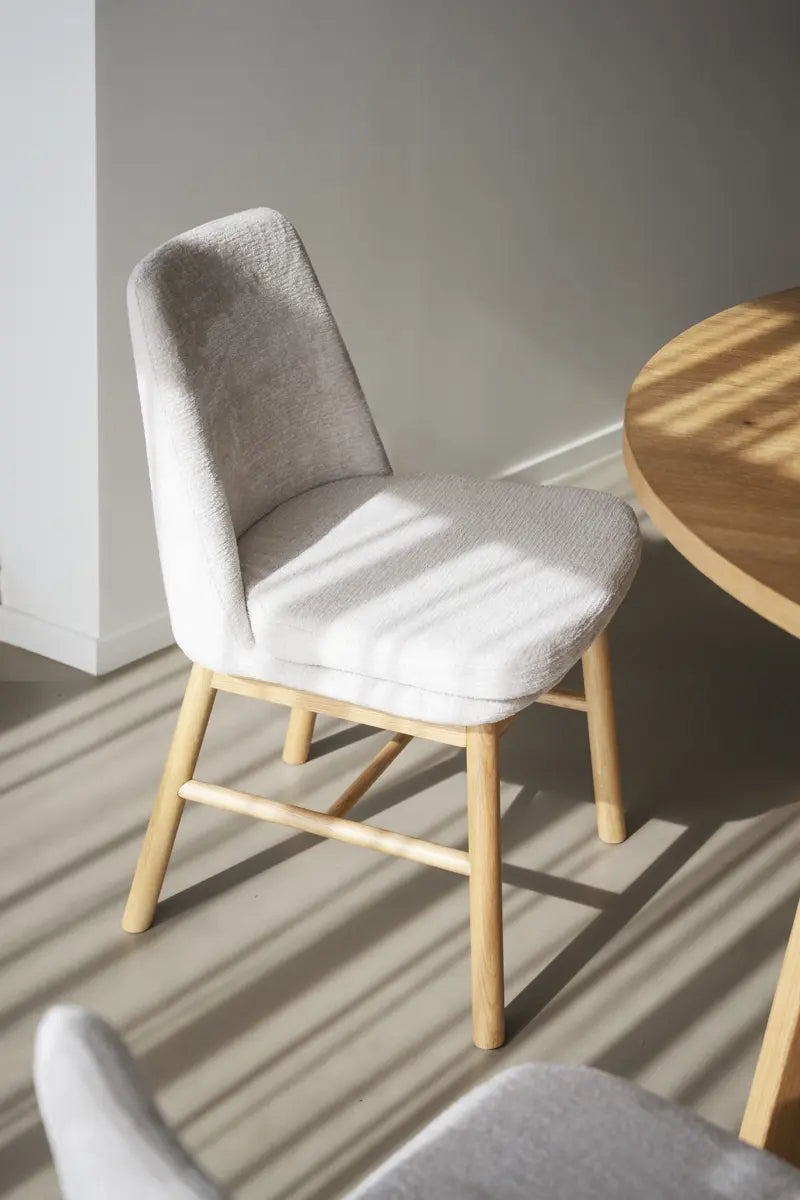 
Sedia di alta qualità in legno massello «Amesbury» - Rovere Naturale