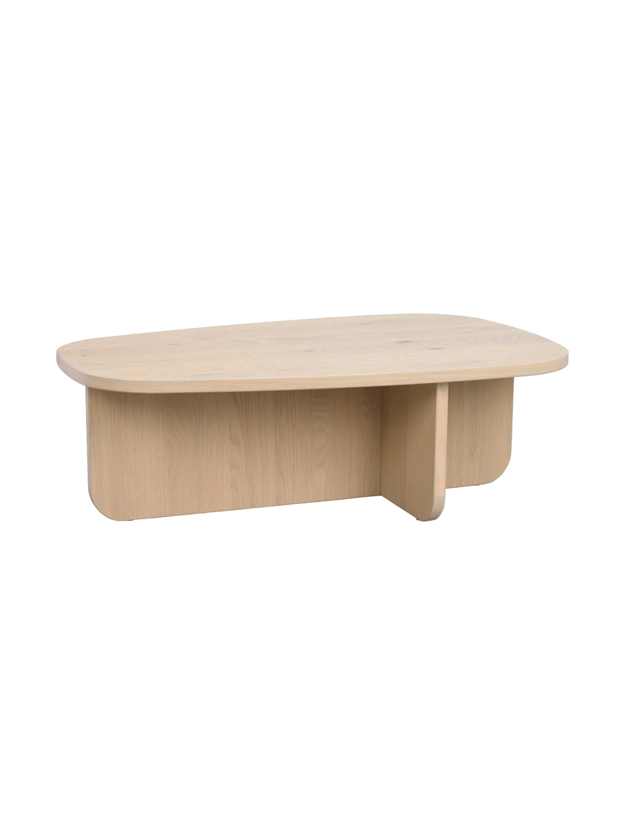 
Design Couchtisch „Billings“, 118 x 73 cm - Eiche hell