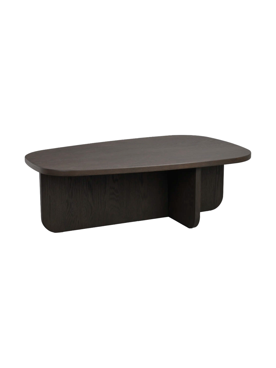 
Design Couchtisch „Billings“, 118 x 73 cm - Eiche Dunkelbraun