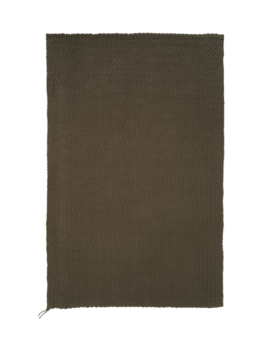 
Designer rug "Knot", various sizes - Warm Brown / 200 x 300 cm