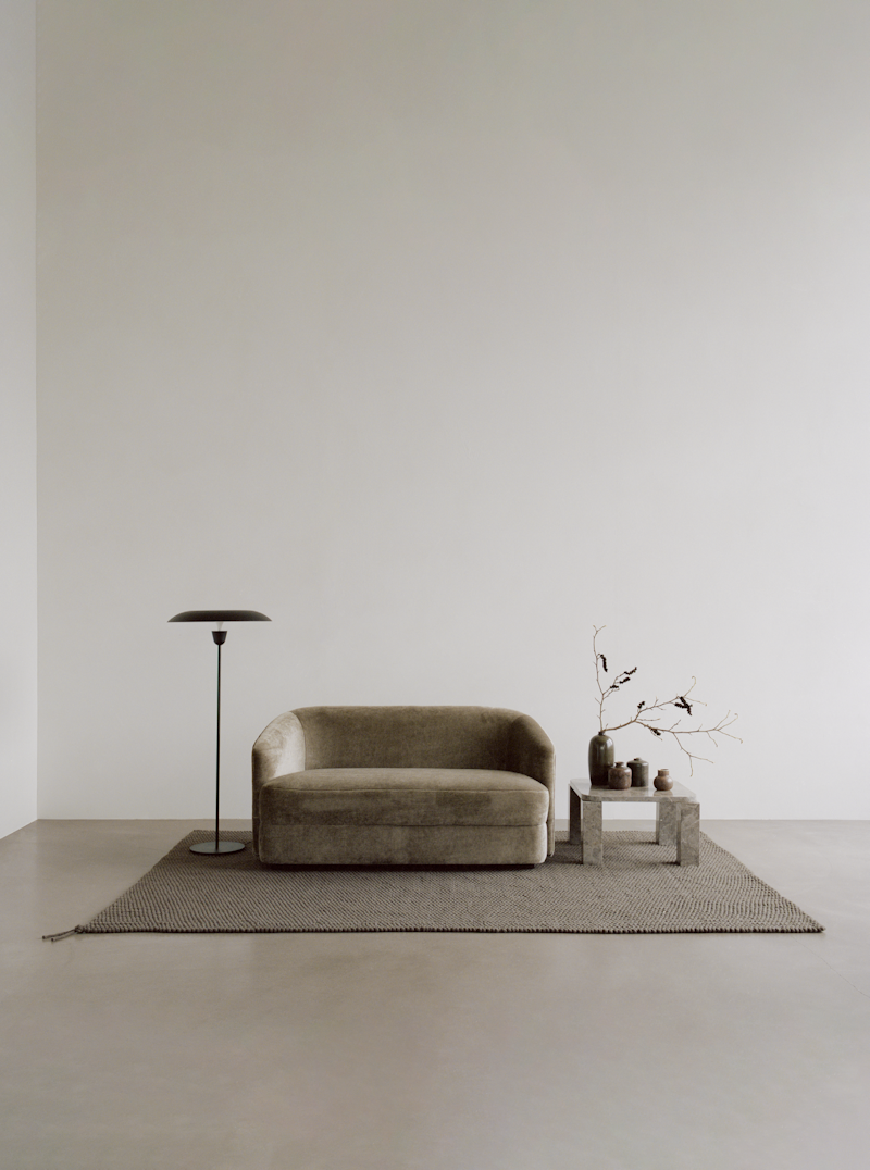 
Designer rug "Knot", various sizes - Warm Brown / 200 x 300 cm