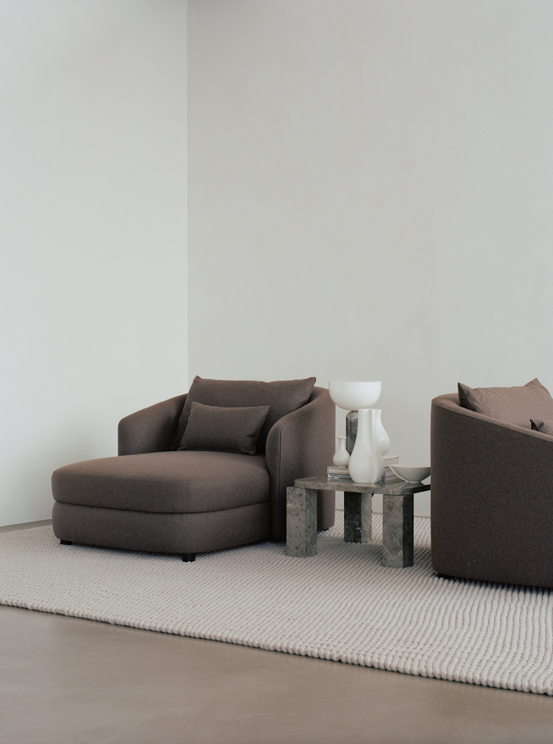 
Designer rug "Knot", various sizes - Warm Gray / 300 x 400 cm
