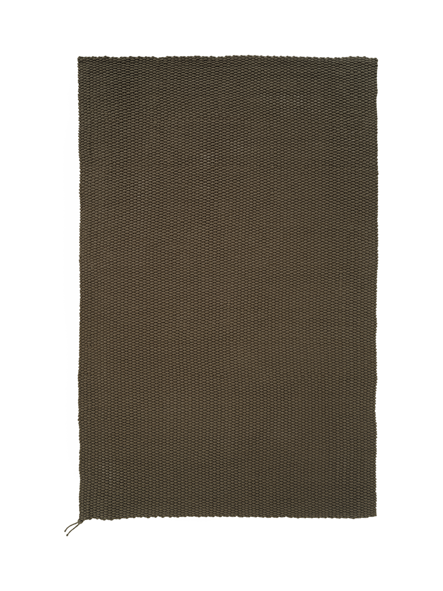 
Designer rug "Knot", various sizes - Warm Brown / 300 x 400 cm