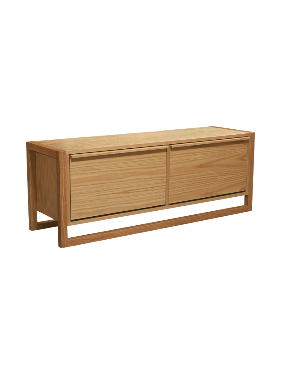 
High-quality shoe cabinet and bench "NewEst" with 2 doors