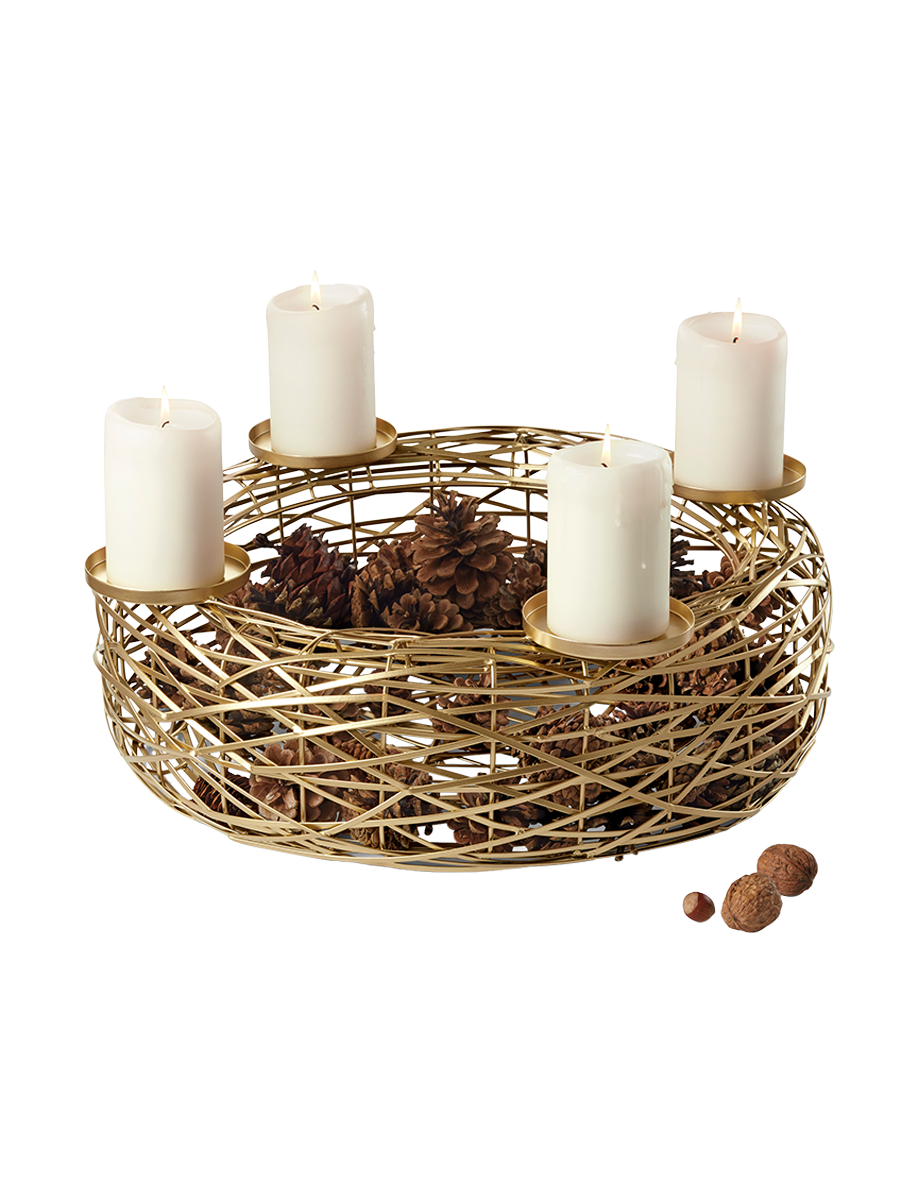 
Design Adventskranz „Boschendal“ Ø 54 x 17 cm