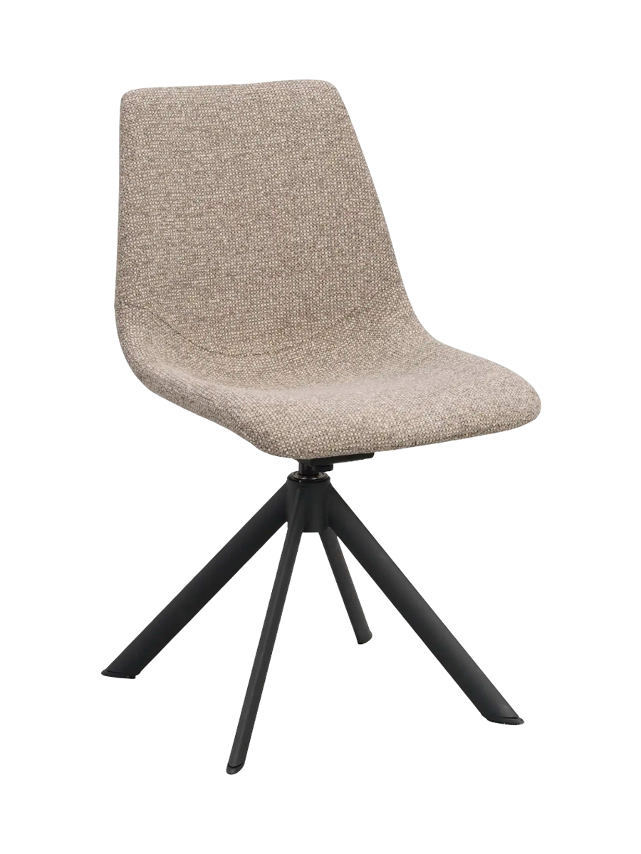 
360° Swivel Designer Chair "Dunmore" - Beige