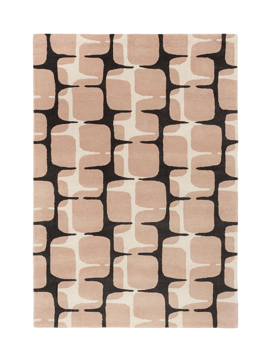 
Tapis en laine design « Going Lohko » - tufté à la main - 120 x 180 cm / Crème de nuit