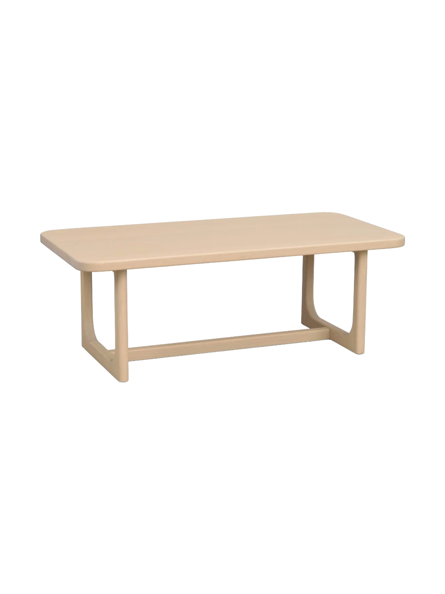 
Design Couchtisch „Driscoll“, 103 x 50 cm - Eiche hell