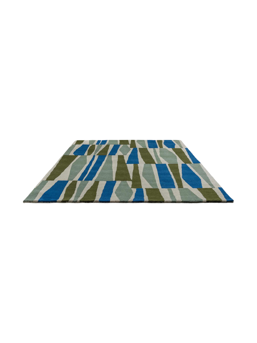 
Tapis en laine design « Saku Olive » – tufté à la main - 160 x 230 cm