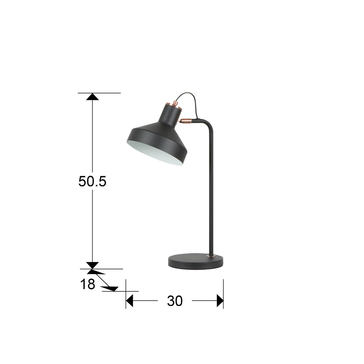 
Lampe de table design « Irias »