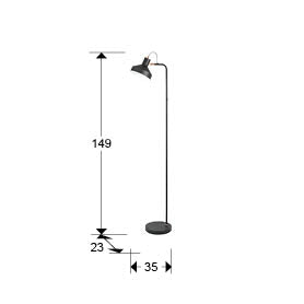
Lampe à poser design « Irias »
