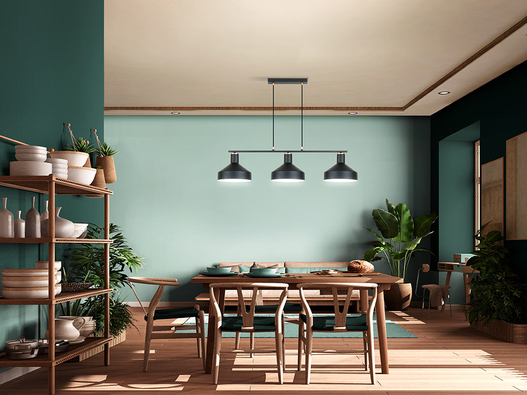 
Design pendant light “Irias”, 3-light