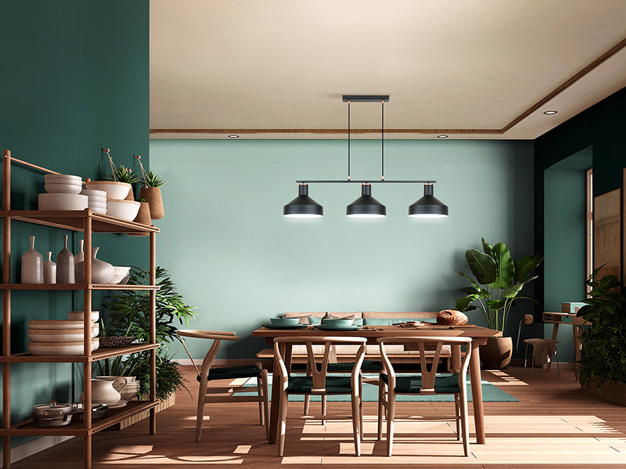 
Design pendant light “Irias”, 3-light