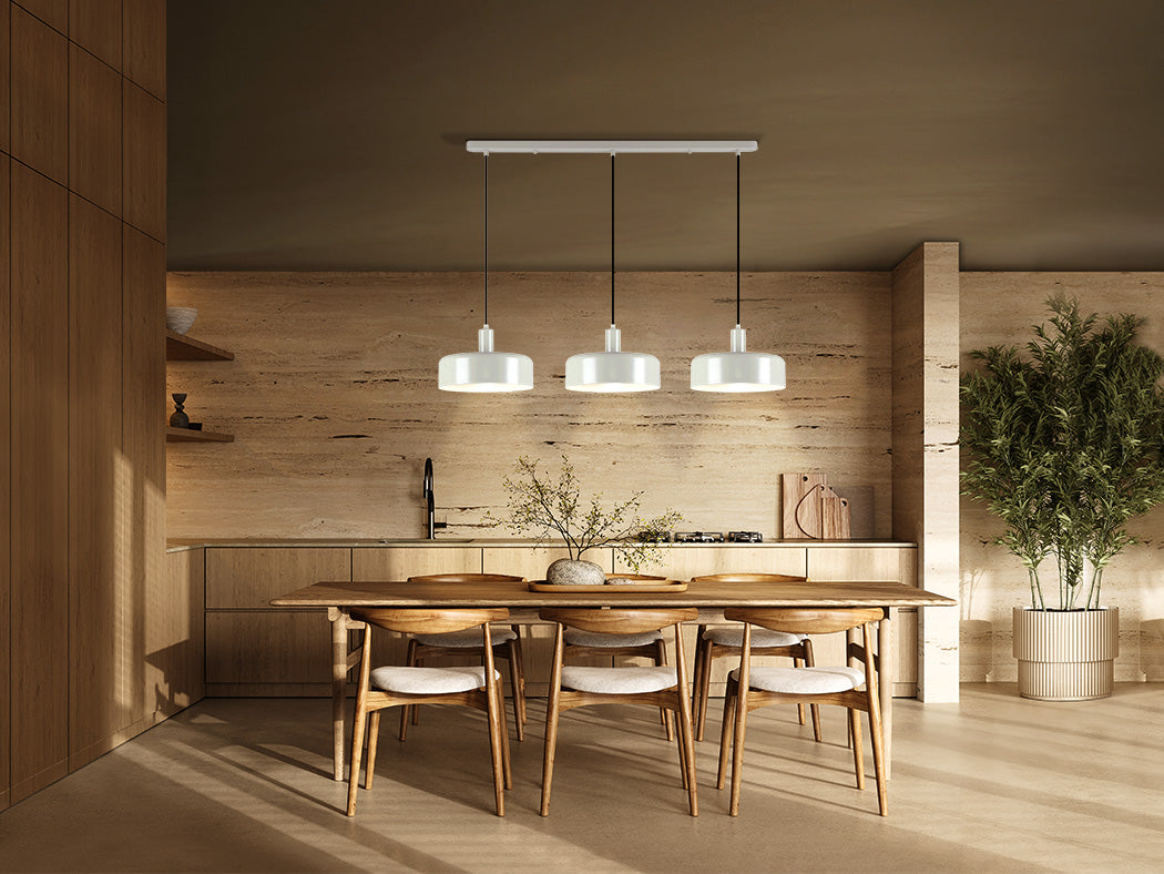 
Designer pendant lamp “Alessia”, 3-light