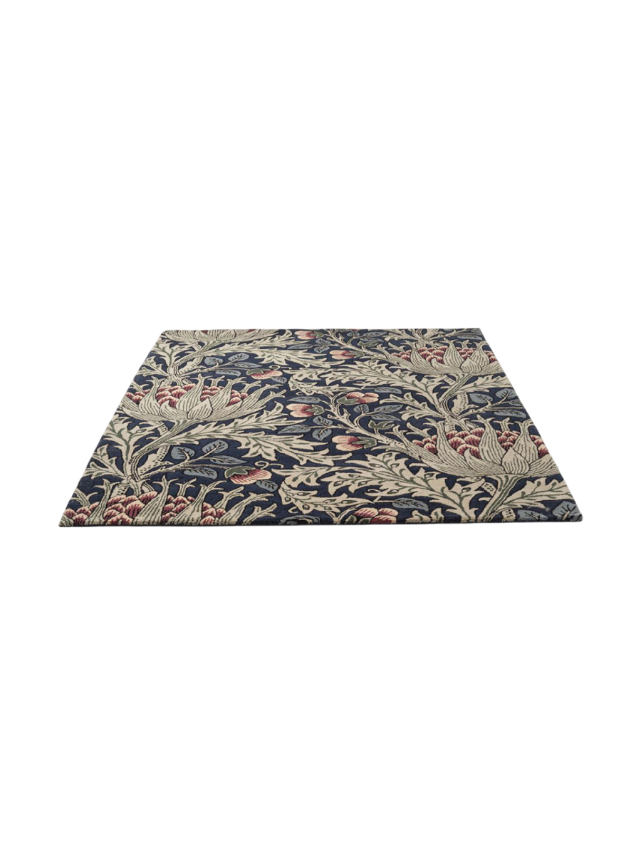 
Tapis design « Artichoke » - tufté à la main, 100 % pure laine vierge - 170 x 240 cm / Minéral