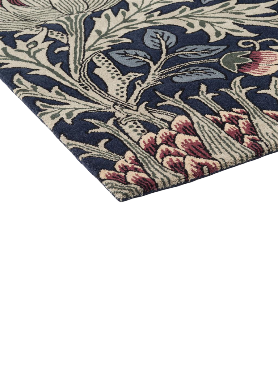 
Tapis design « Artichoke » - tufté à la main, 100 % pure laine vierge - 170 x 240 cm / Minéral
