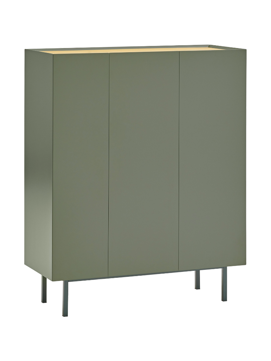 
Design Highboard „Arista“ - Grün