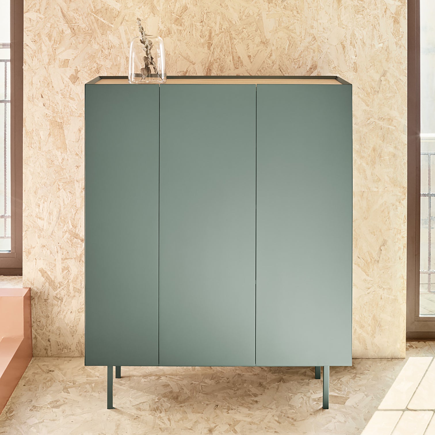 
Design Highboard „Arista“ - Grün
