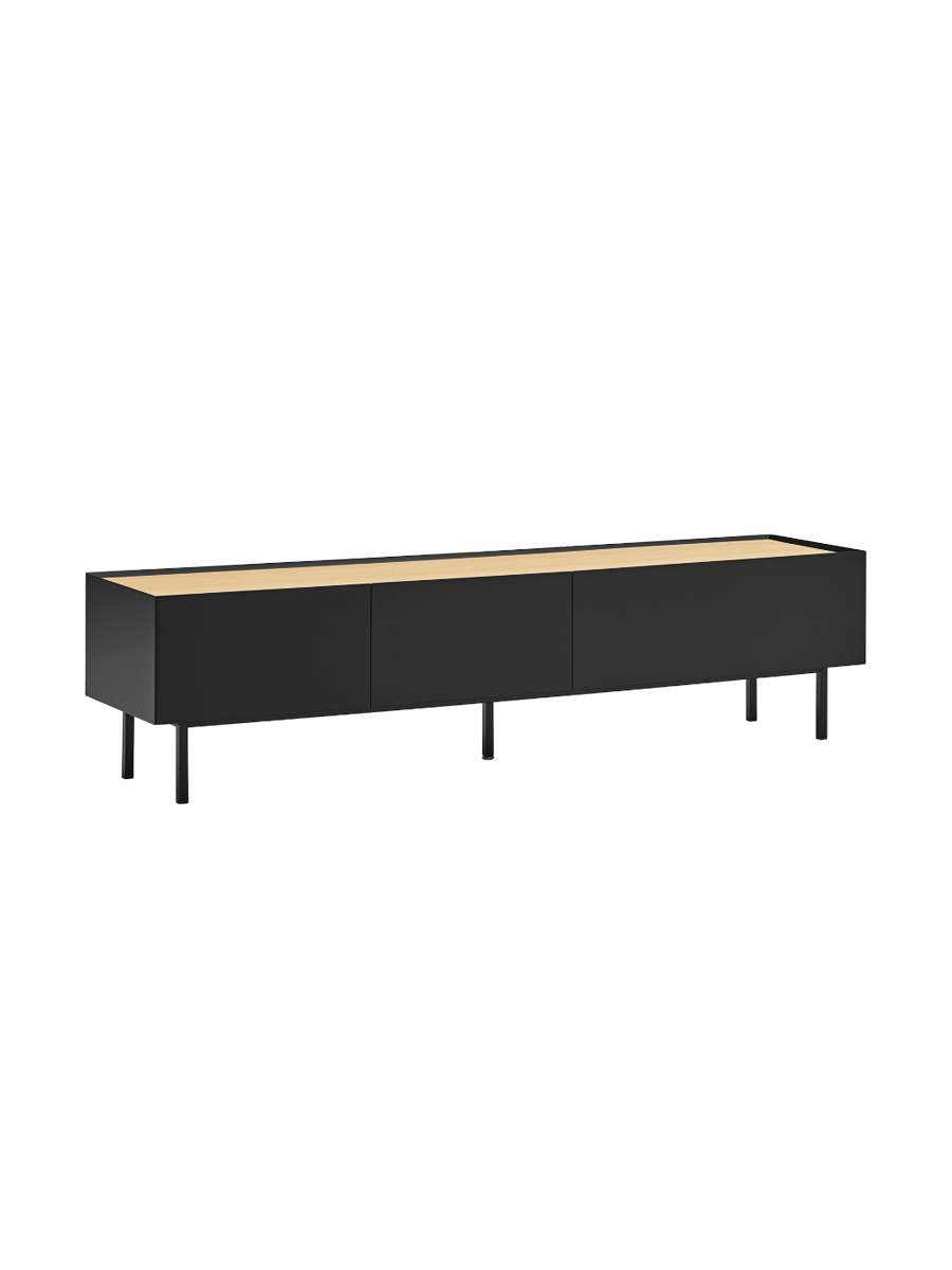
Design Lowboard „Arista“ - Schwarz