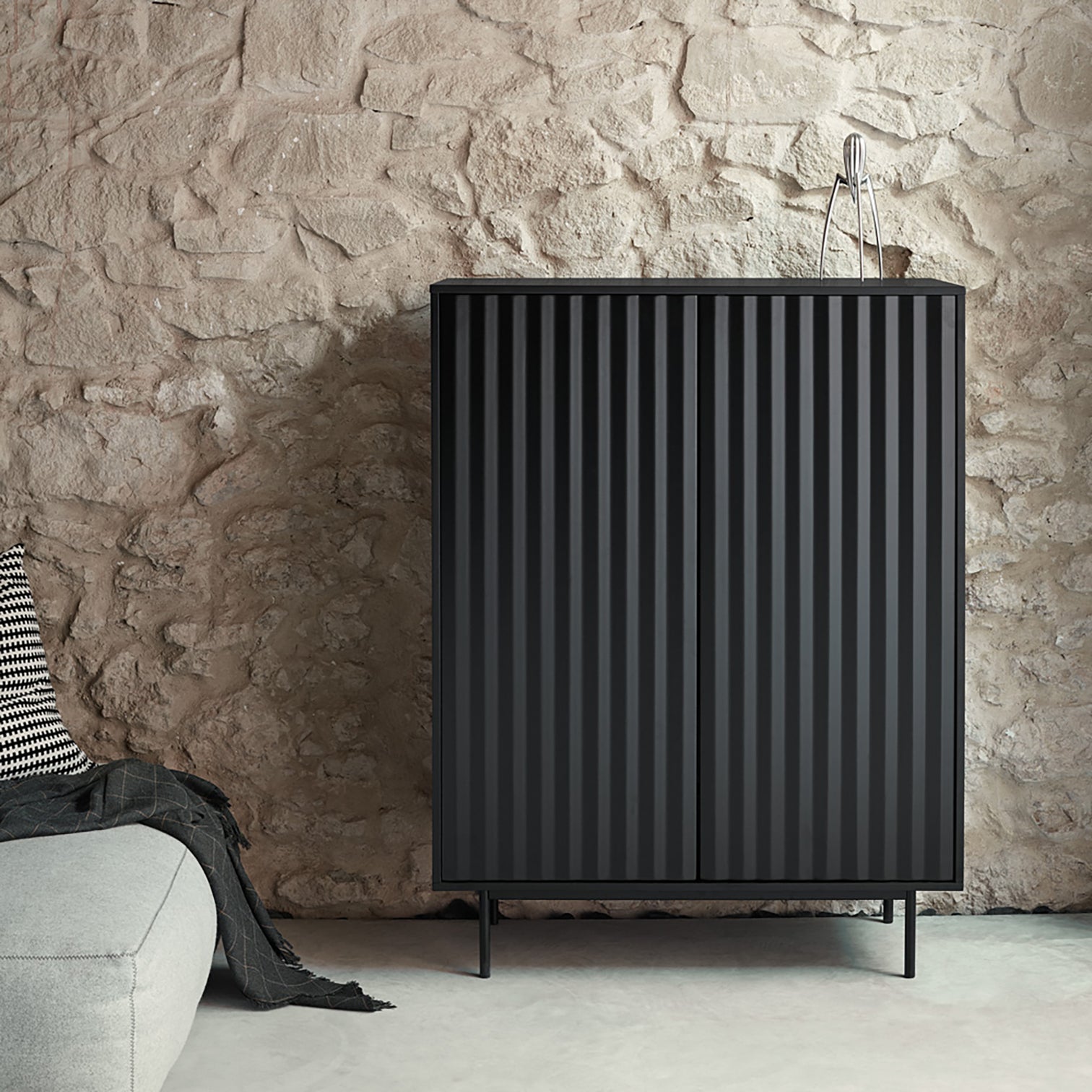 
Sierra Design Highboard - Black