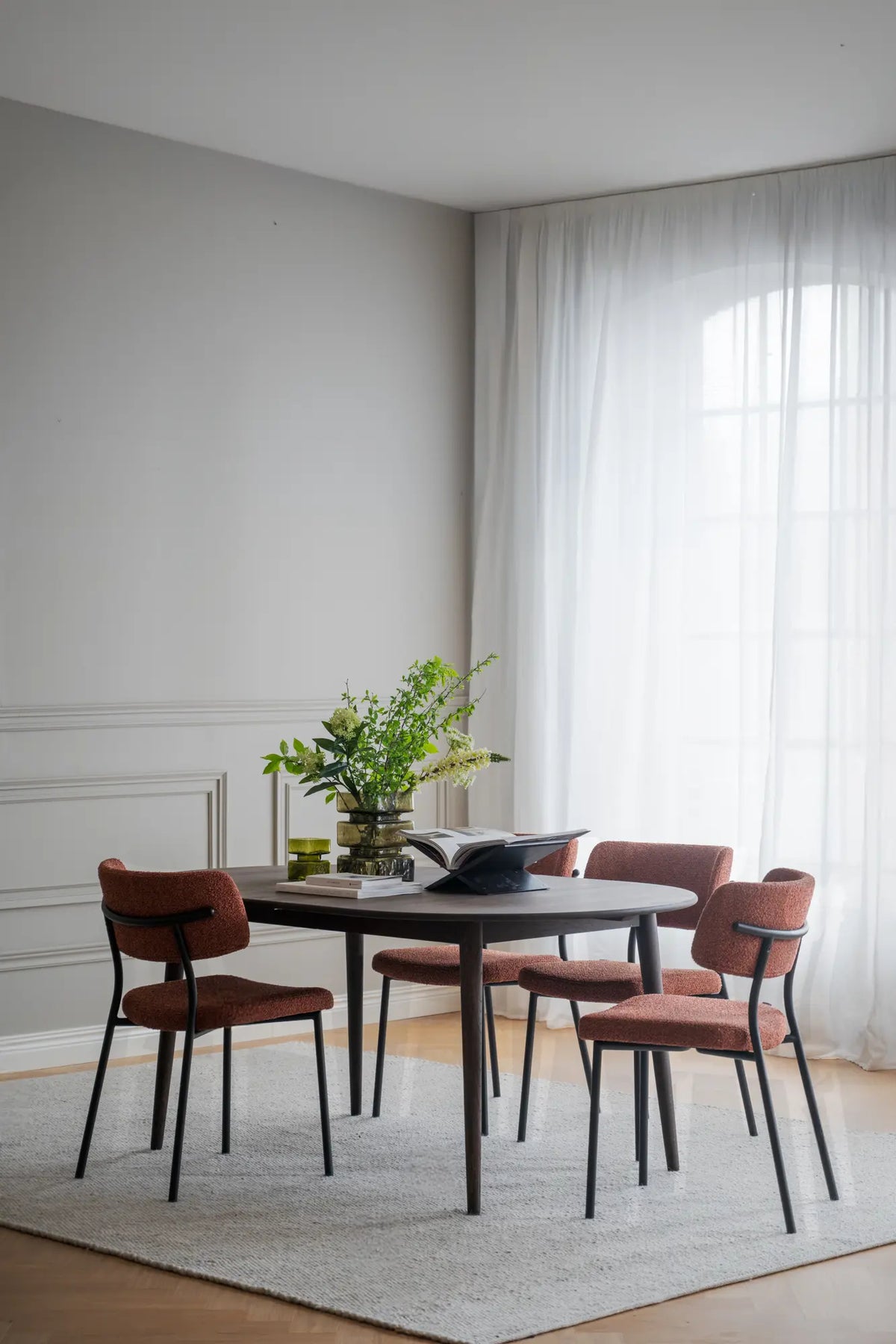 
Chaise de salle à manger « Herbster » - Terre cuite