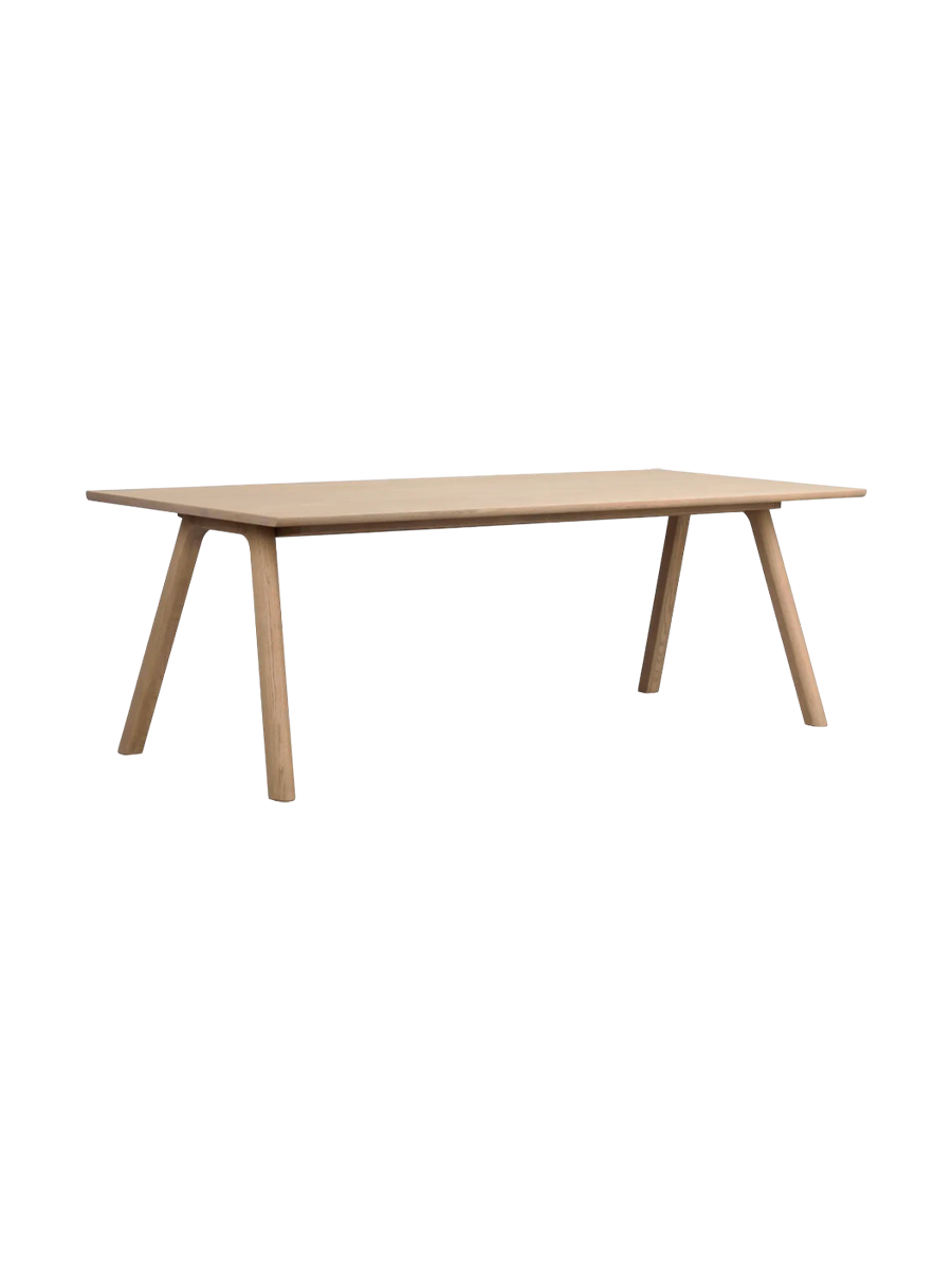
Ausziehbarer Massivholz Esstisch „Clapperton“, 220-310 x 95 cm - Eiche Natural - 220 x 95 cm
