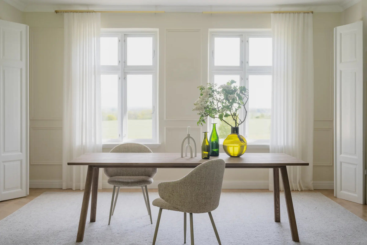 
Ausziehbarer Massivholz Esstisch „Clapperton“, 220-310 x 95 cm - Eiche Natural - 220 x 95 cm