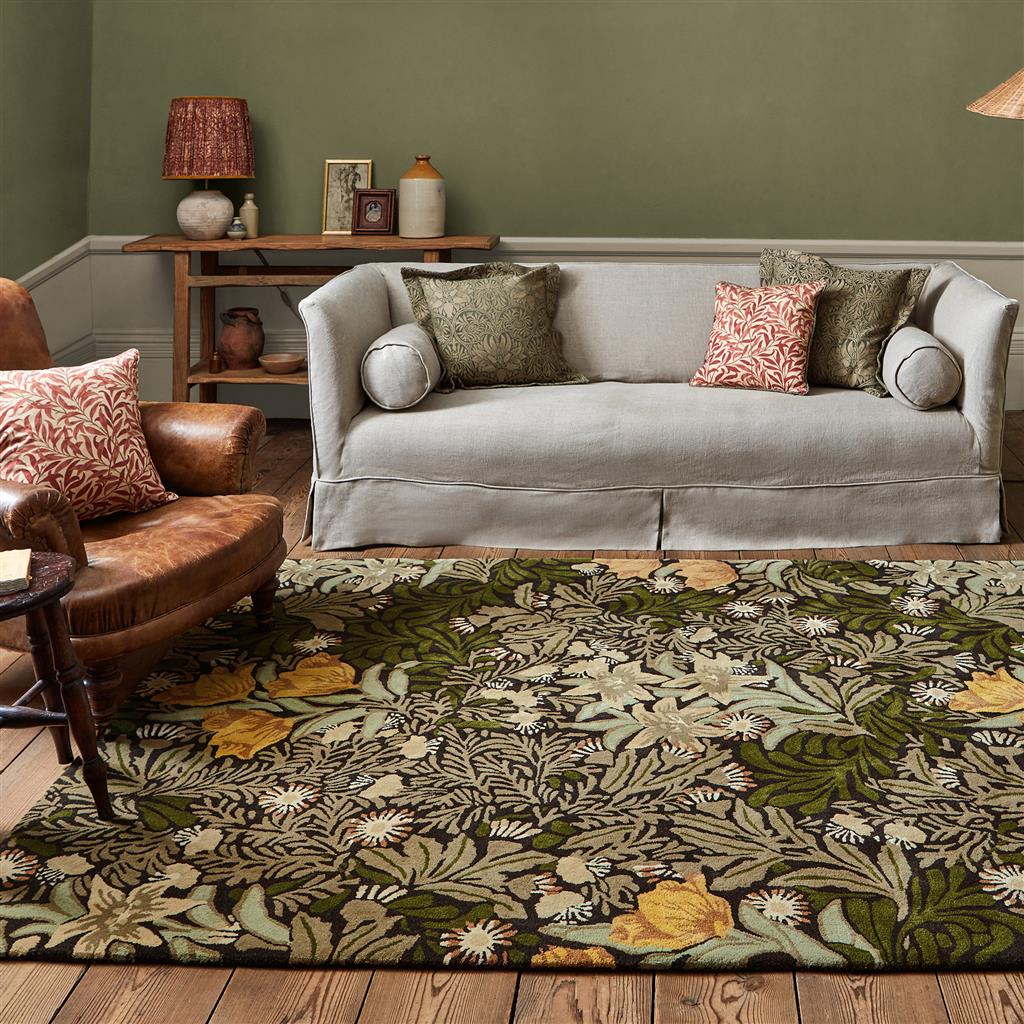 
Tapis design « Bower » - tufté à la main, 100 % pure laine vierge - 140 x 200 cm