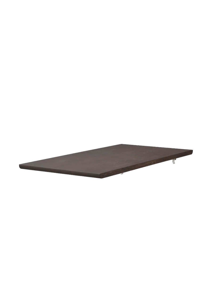 
Ausziehbarer Massivholz Esstisch „Garnder“, 200-300 x 95 cm - Eiche Dunkelbraun - Mit zwei Verlängerungsplatten, 300 x 95 cm