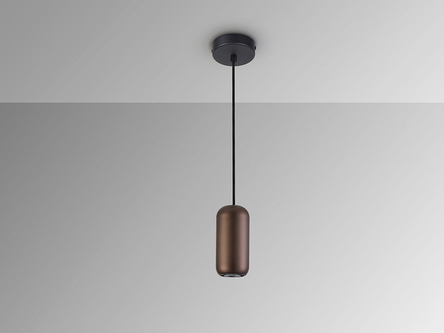 
Suspension design « Nimes », marron, 1 lampe