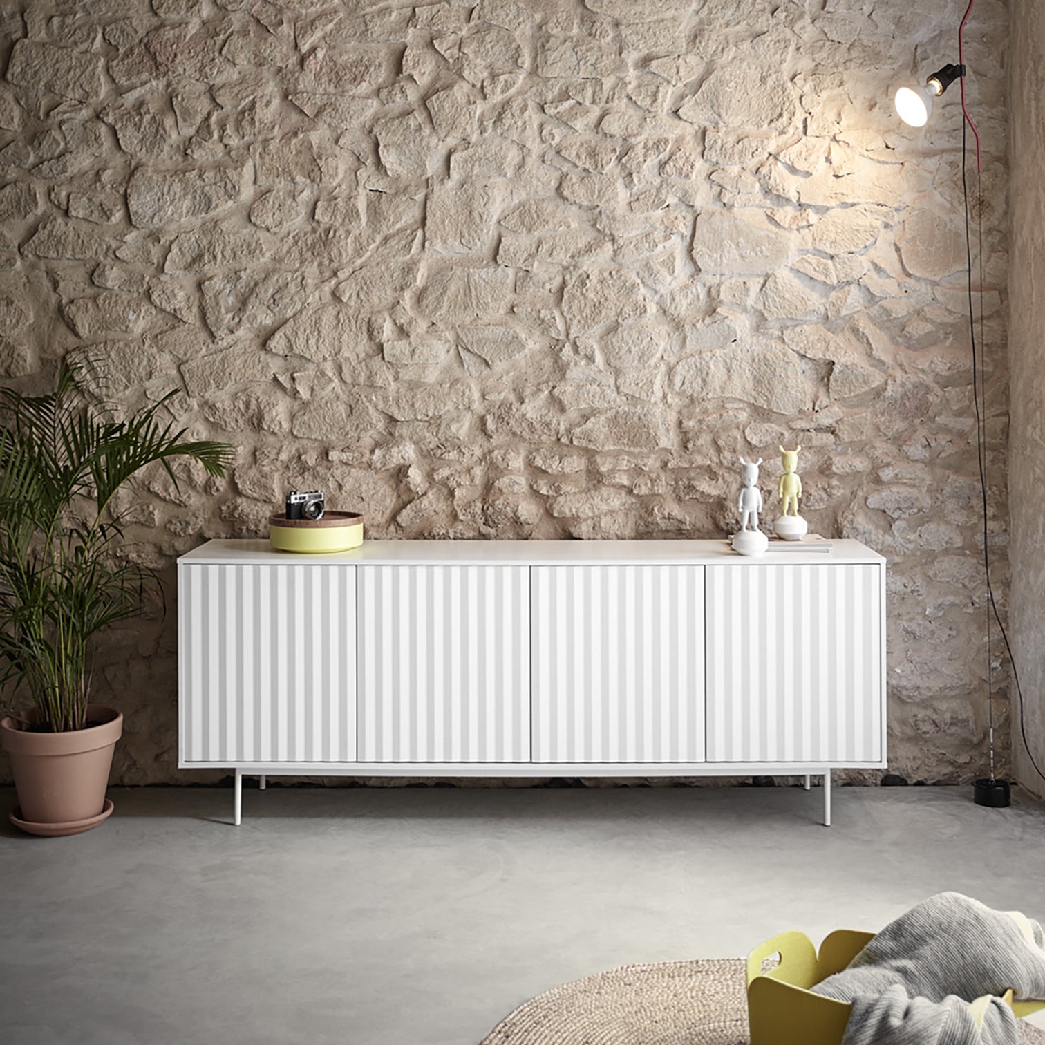 
Design Sideboard "Sierra" 4-Door - White