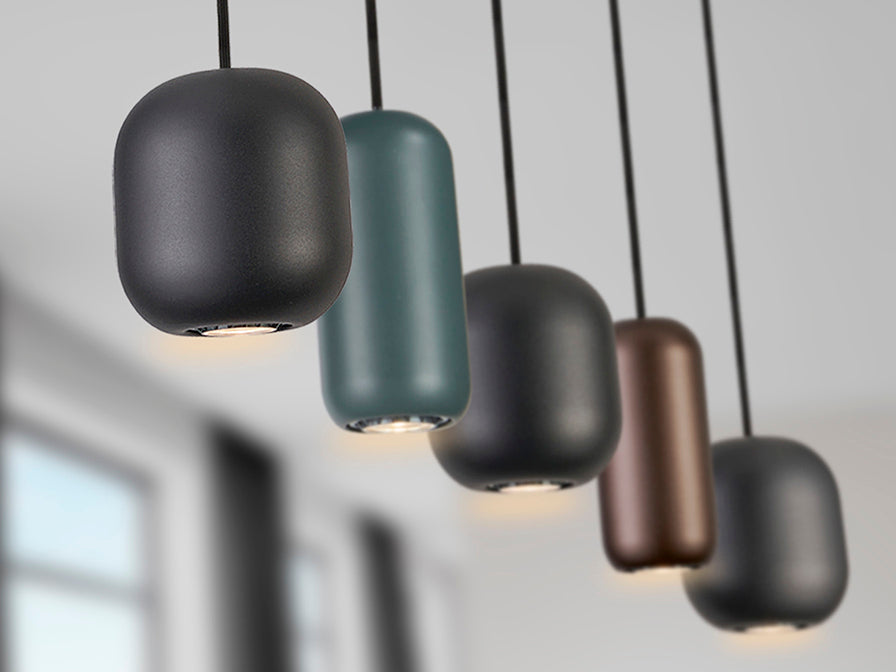 
Lampe suspendue design « Nimes » à 5 lampes