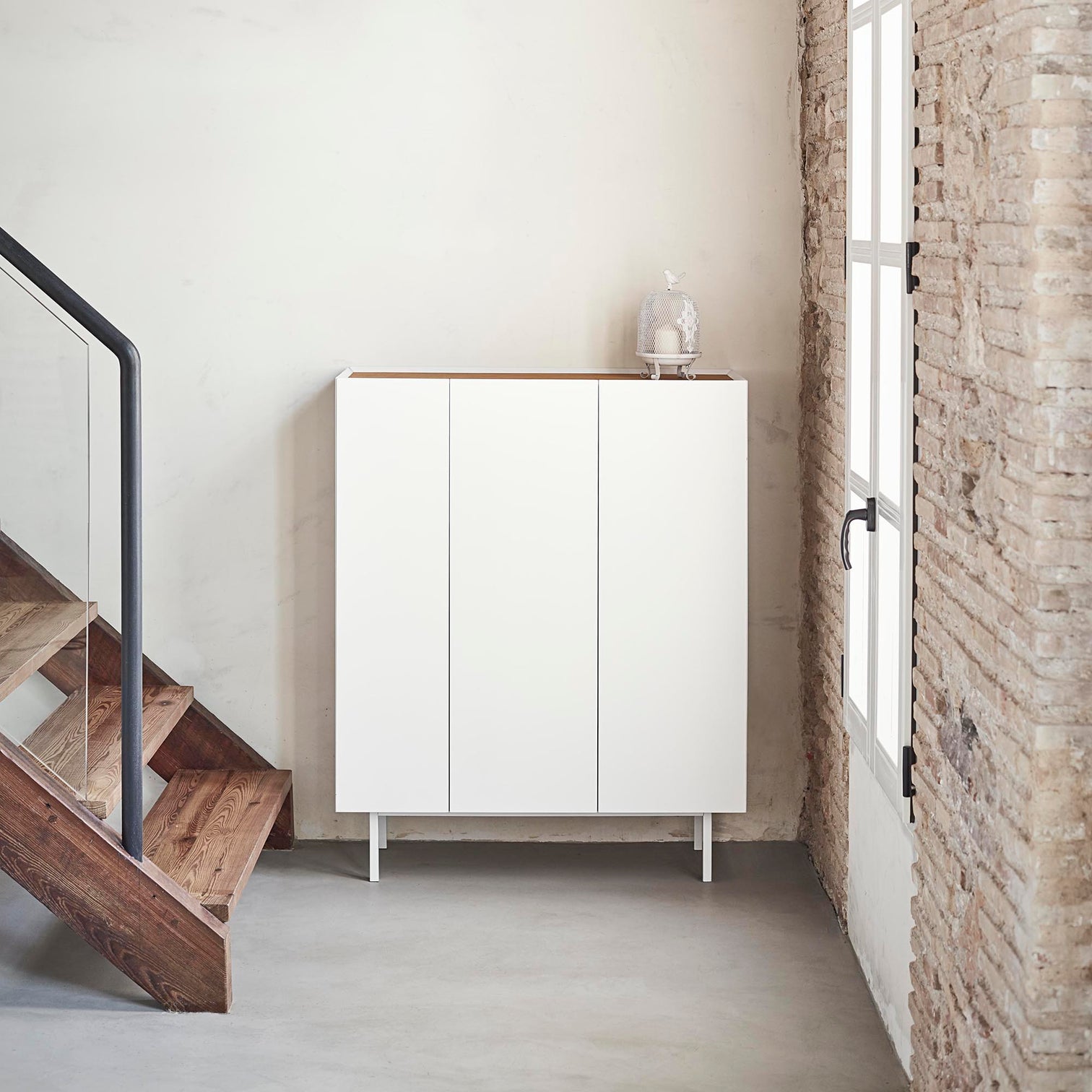 
Design Highboard „Arista“ - Weiss