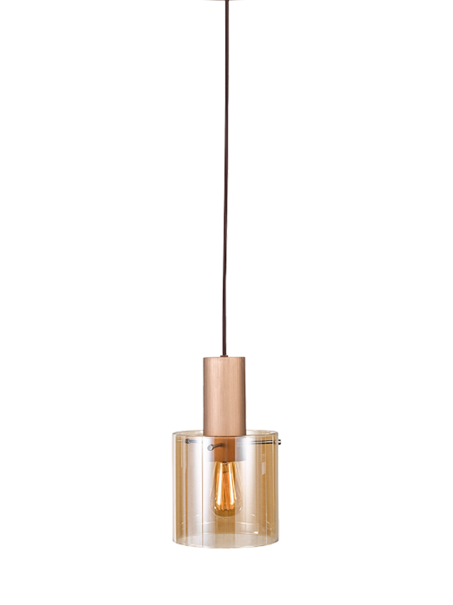 
Suspension design « Venize » à 1 flamme - Noir