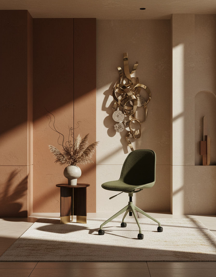 
Chaise de bureau design « Albert Kuip » - Vert