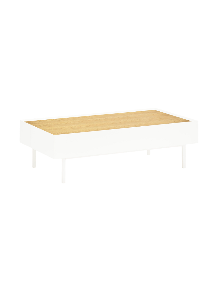 
Design Couchtisch „Arista“ - 110 x 60 cm - Weiss