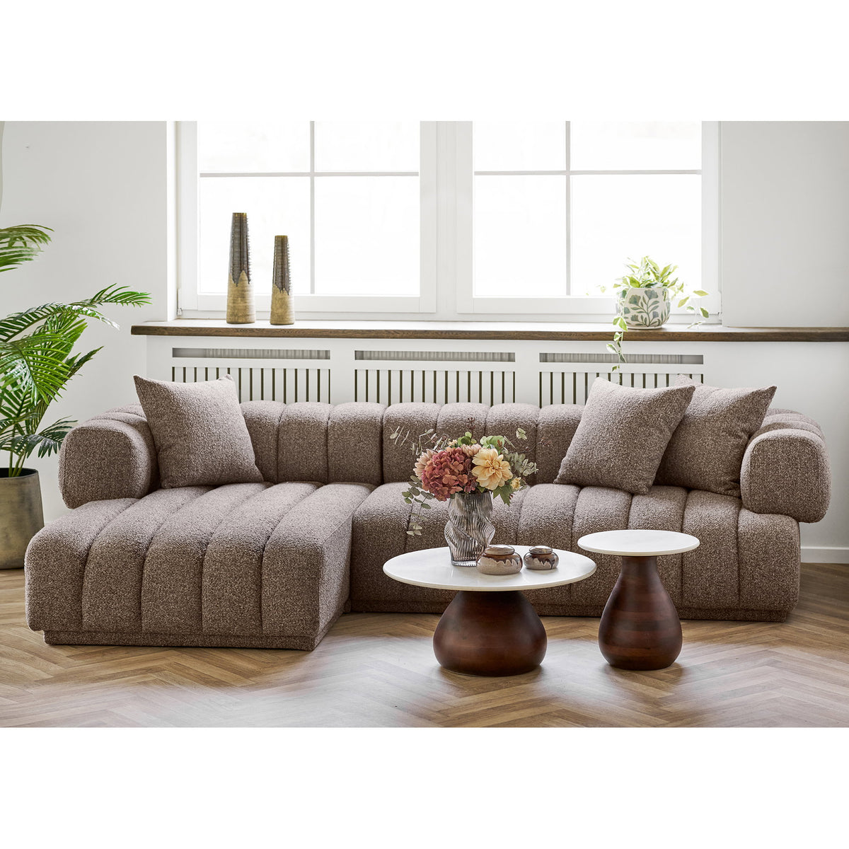 
Divano angolare di design a 4 posti «Aurora» - Link
