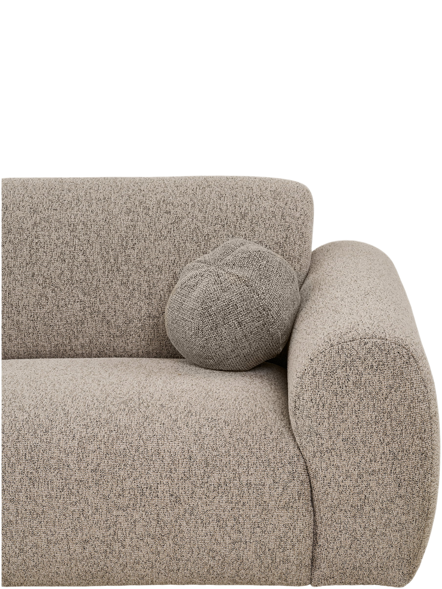 
Canapé d’angle design 4 places « Clyde » - Liens / Pierre
