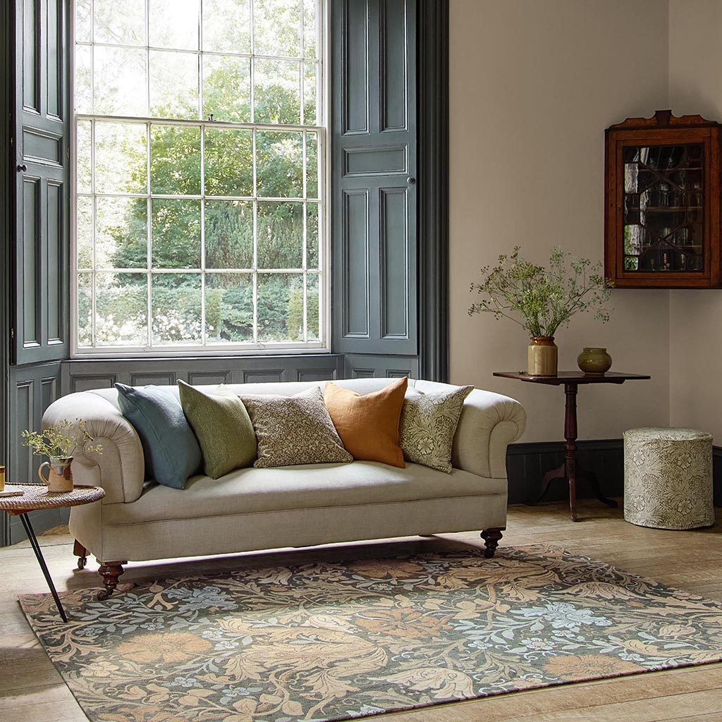 
Tapis design « Compton Trellis » – tufté à la main, 100 % pure laine vierge - 140 x 200 cm