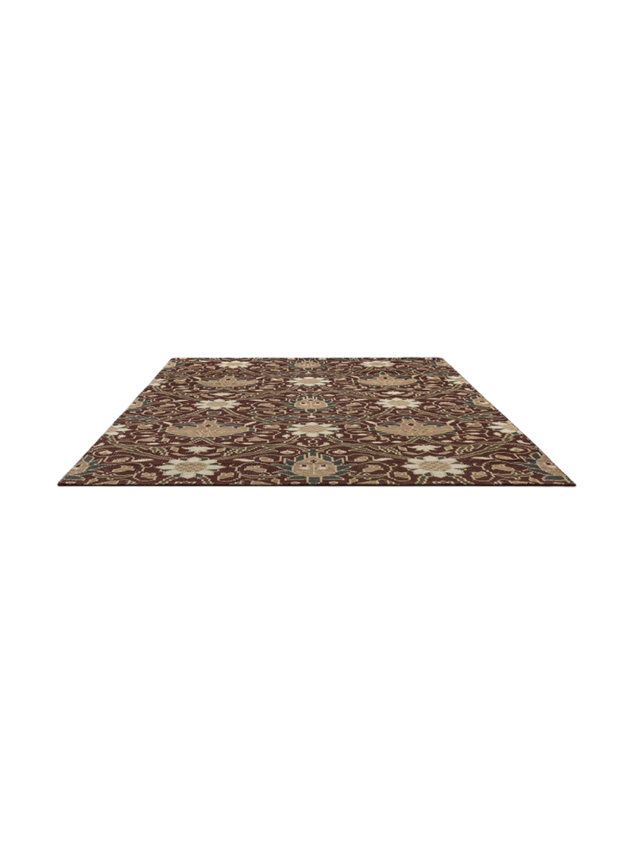 
Tapis design « Montreal » – tufté main, 100 % pure laine vierge - 170 x 240 cm / Roux