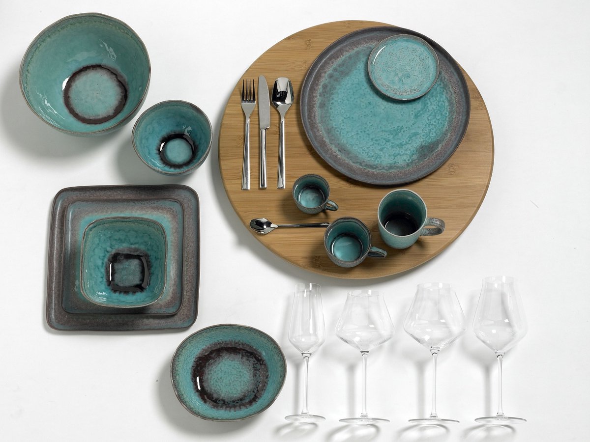 
Grand plateau tournant Lazy Susan « Malawi »