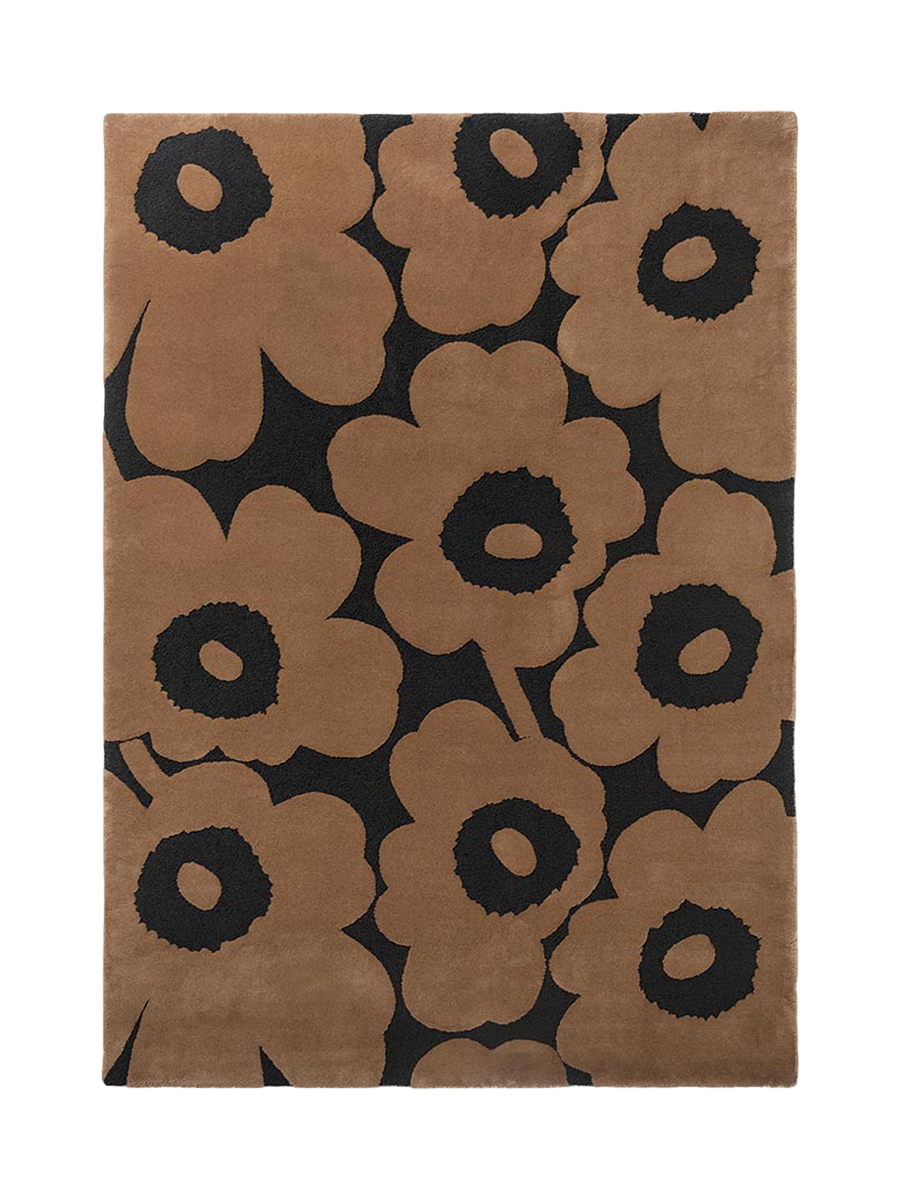 
Handgetufteter Designer Teppich „Unikko Multi“ aus 100% Wolle, verschiedene Grössen - 140 x 200 cm