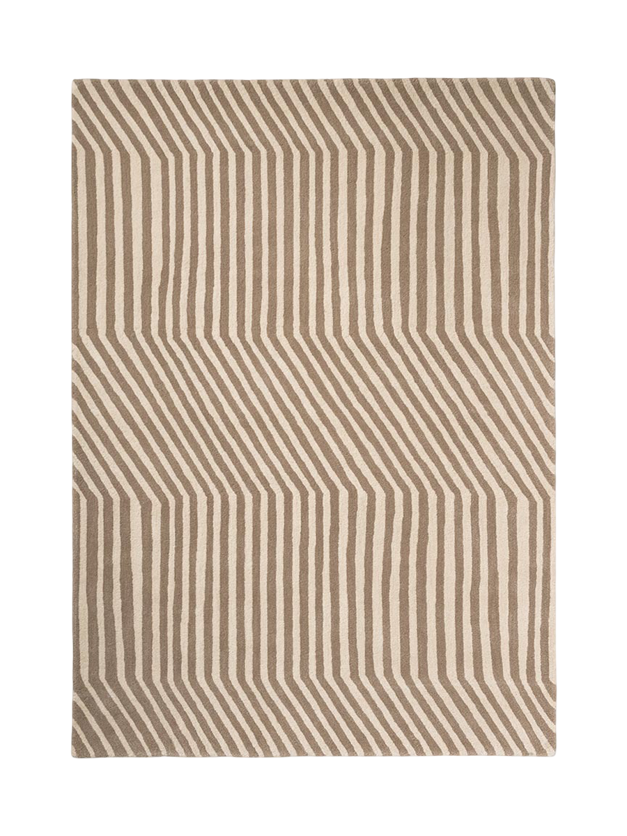 
Tapis de créateur tufté main « Kalasääski Greige » 100 % laine, différentes tailles - 140 x 200 cm
