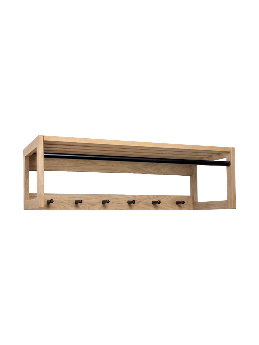 
High-Quality Wall-Mounted Coat Rack "Slussan"