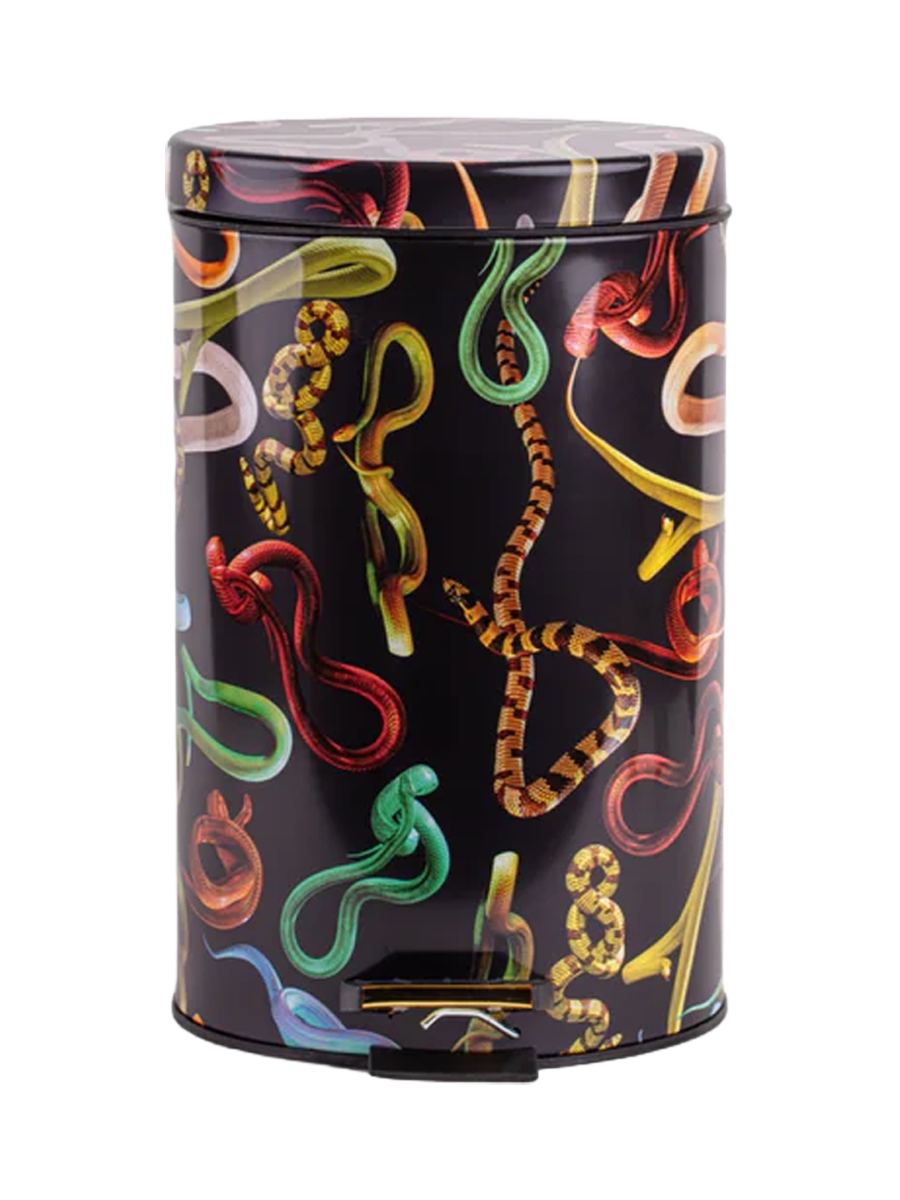 
Design Waste Bin "Toiletpaper Snakes"