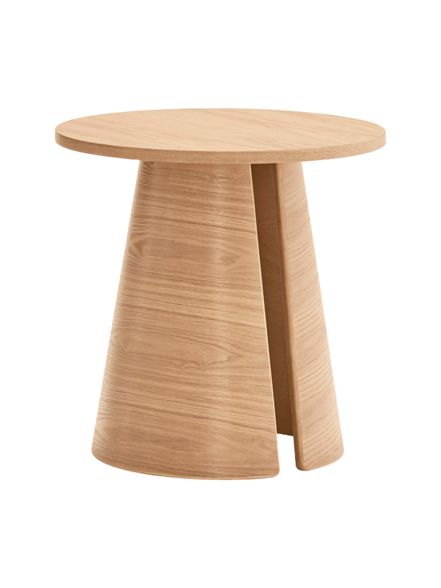 
Design Beistelltisch „Cep“ Ø 50 x 50 cm - Eiche Natural