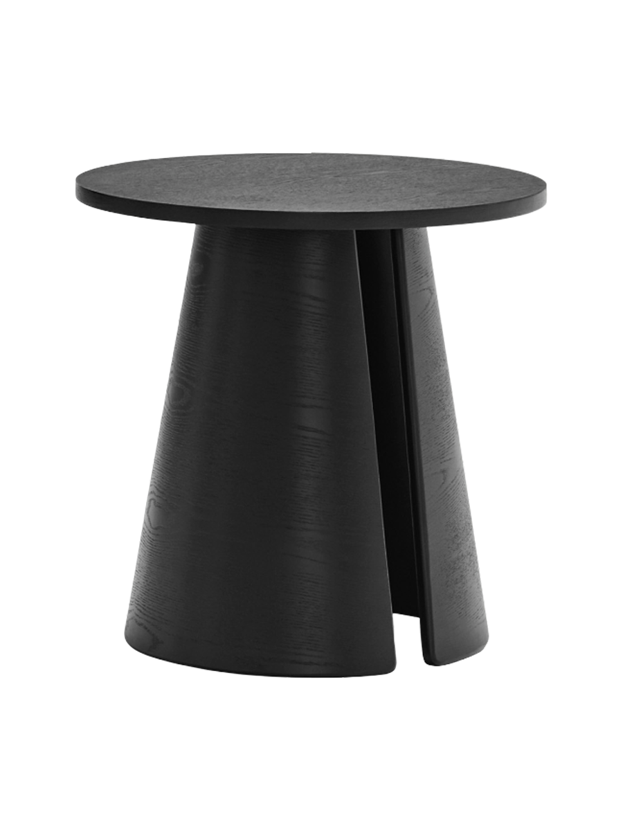 
Design Beistelltisch „Cep“ Ø 50 x 50 cm - Schwarz
