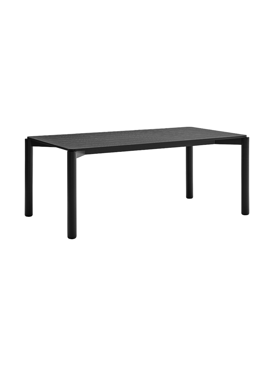 
Tavolo da pranzo allungabile di design «Atlas» 160-200 x 100 cm - Nero