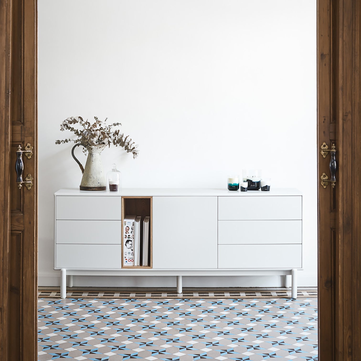 
Grand buffet design « Corvo » - Crème